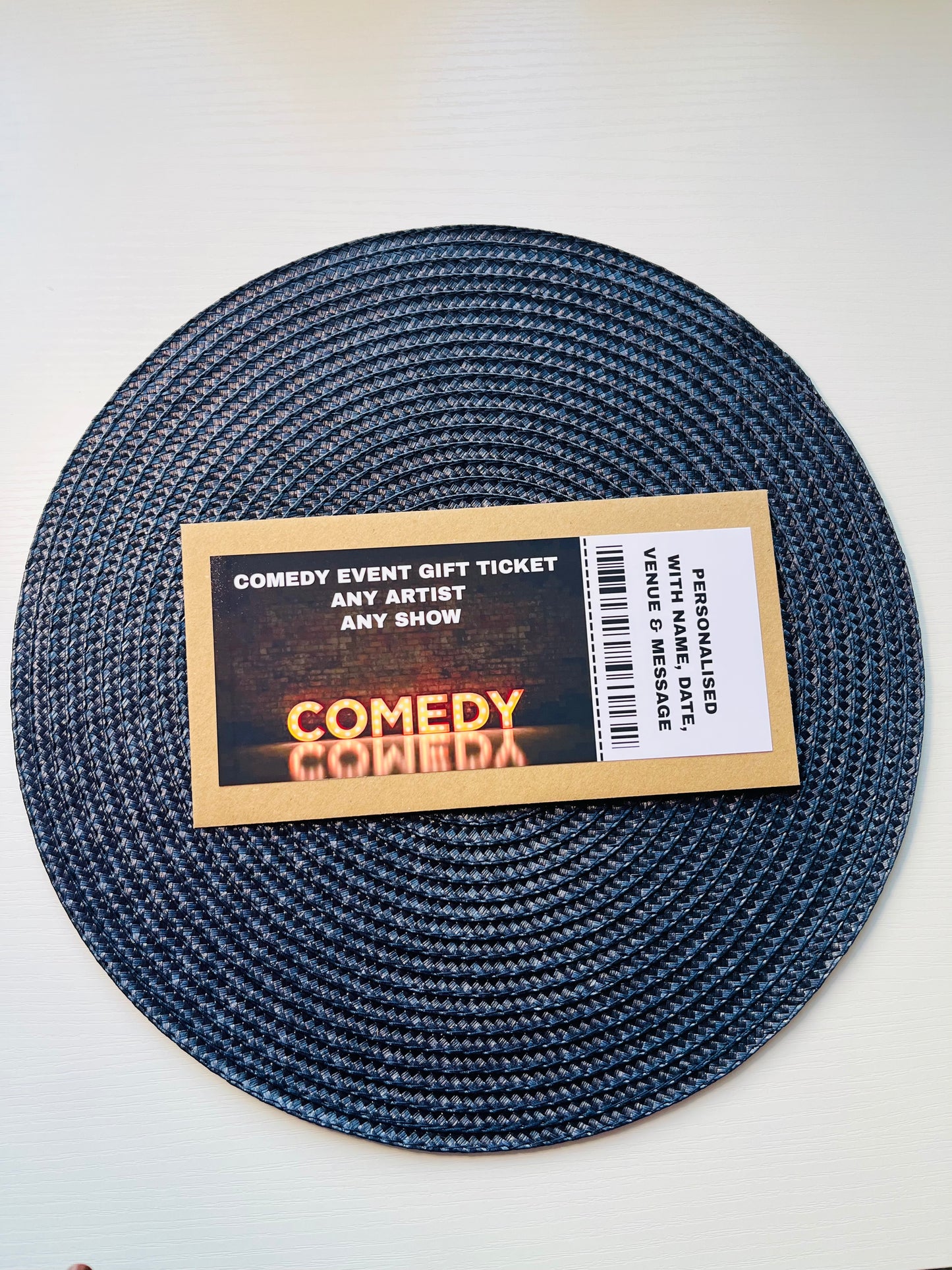 Personalised Comedy Gift Ticket