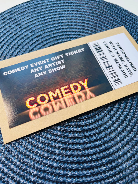 Personalised Comedy Gift Ticket